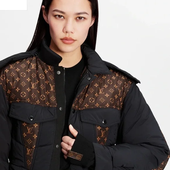 LOUIS VUITTON MONOGRAM ACCENT PADDED JACKET SOLD OUT - Picture 11 of 16